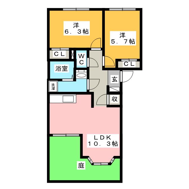 ベルクレストの間取り