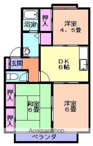 ガーデンシティー桜町A_間取り_0