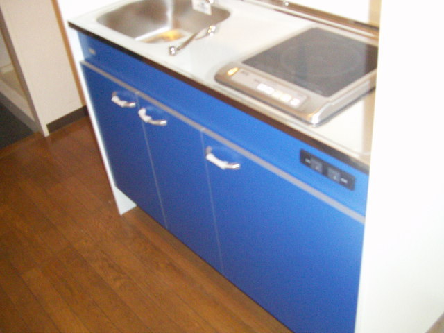 キッチン　階数により色が違う可能性あり。