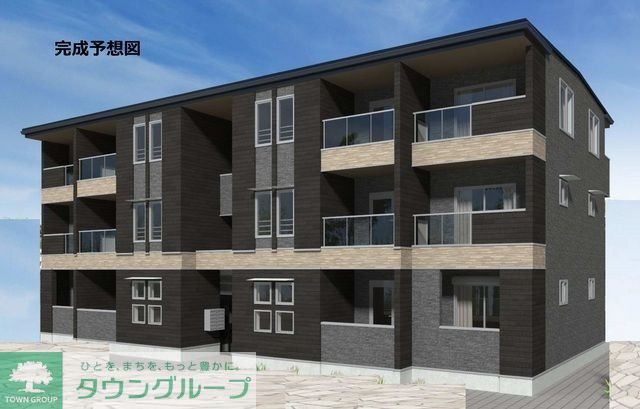 建物外観　完成イメージ画像