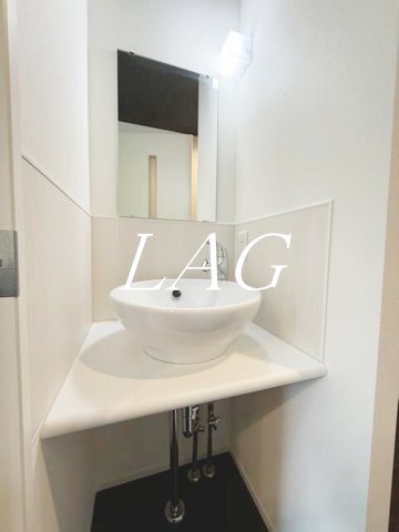 洗面設備　洗面台です。