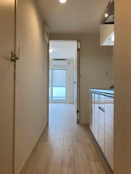 キッチン　2口ガスコンロ付きのキッチンです。