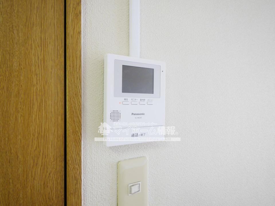 セキュリティ　ＴＶインターホンでセキュリティもバッチリ