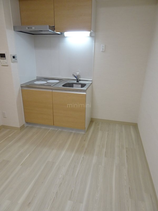 キッチン　改装前（張替え前の写真）