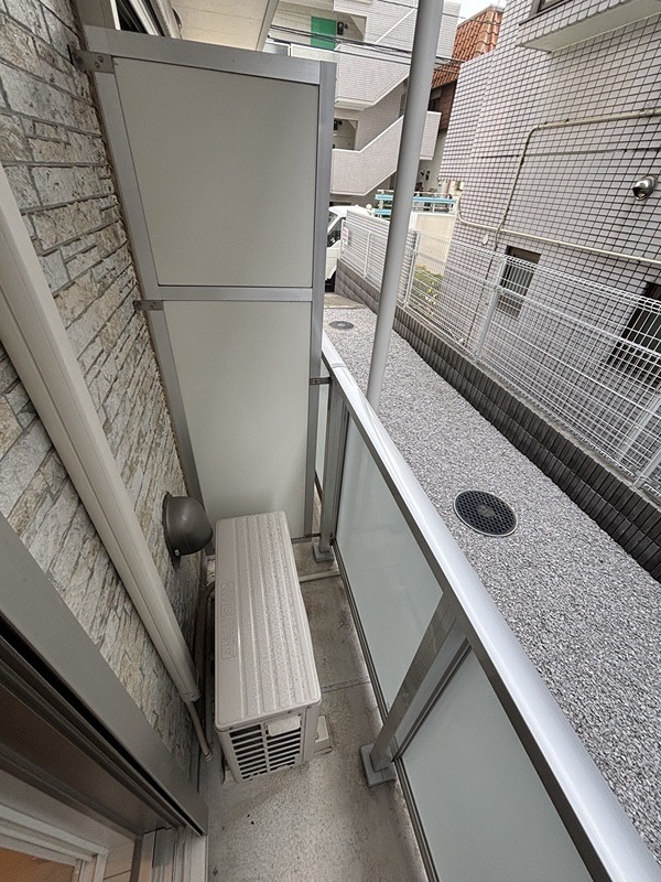 バルコニー　風通し良好です。