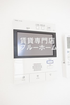 セキュリティ　TVモニター付きで防犯対策バッチリです！