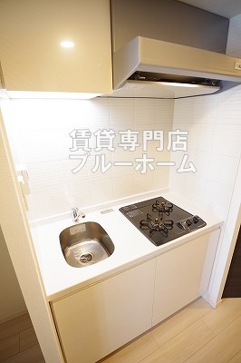 キッチン　2口コンロのシステムキッチンです！