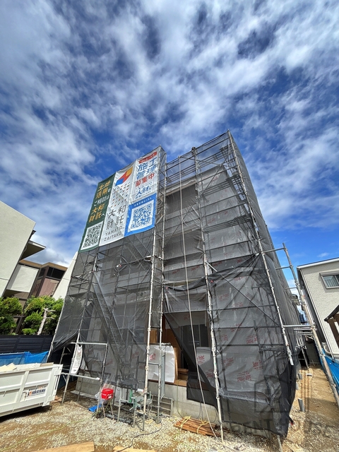 建物外観　外観（建設中）