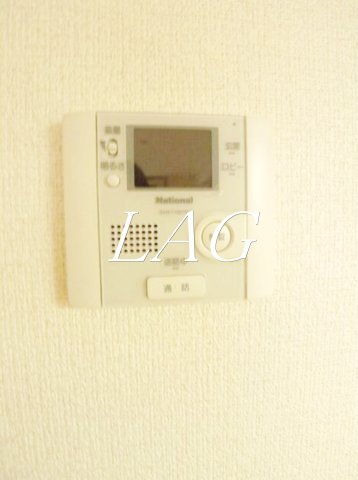 セキュリティ　モニター付きインターホンです。