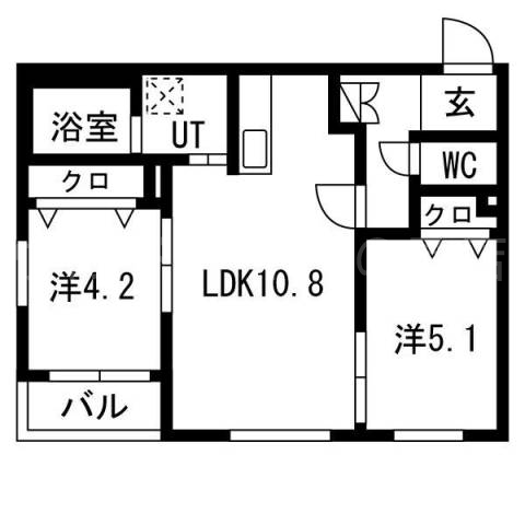 パレ ドゥ ロワの間取り写真