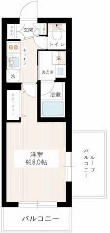 ハイズヴィガー墨田の間取り写真