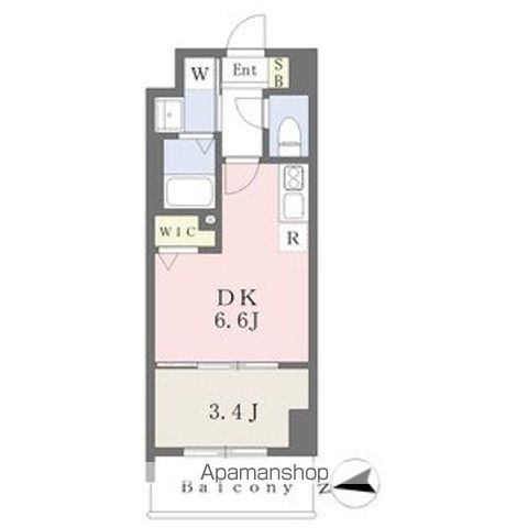 地下鉄鶴舞線 浄心駅 徒歩6分 12階建 築1年の間取り写真