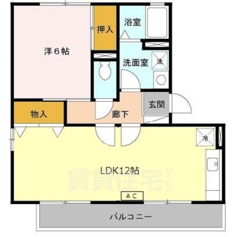 ＪＲ阪和線 上野芝駅 徒歩17分 3階建 築27年の間取り写真
