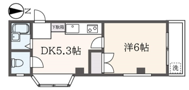 ファミールKSの間取り写真