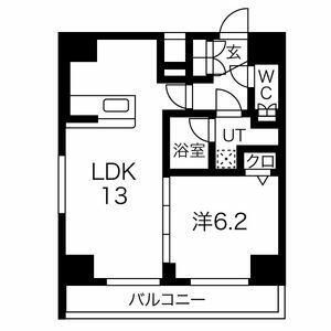スパシエヴァロル品川荏原の間取り写真
