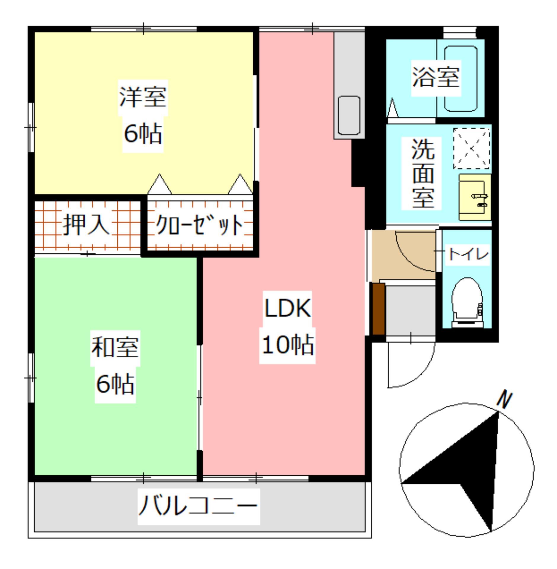 ハーモニー館の間取り