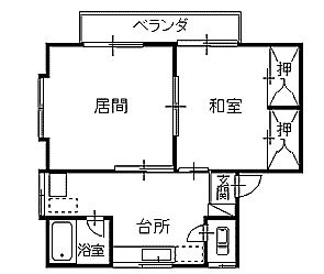 ドリームハウスAの間取り