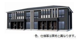 （仮称）泉佐野市下瓦屋新築アパートの建物外観