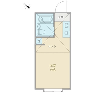 パンシオン東神奈川の間取り