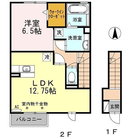 リバーオークの間取り