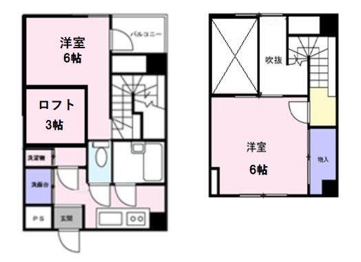 フィルコリンズ武蔵野の間取り