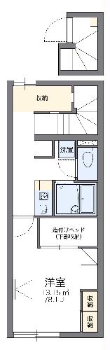 【レオパレスユノの間取り】