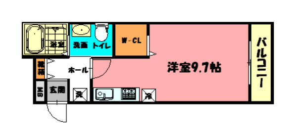 トスト明石の間取り