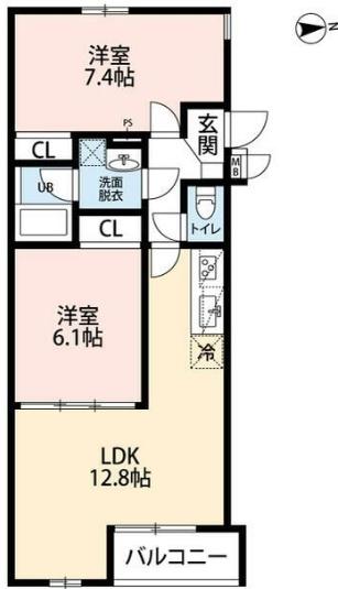 Sky　Rokuchoの間取り