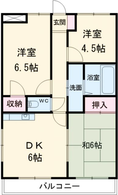 サングリーンの間取り