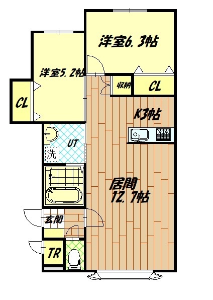 カルマの間取り