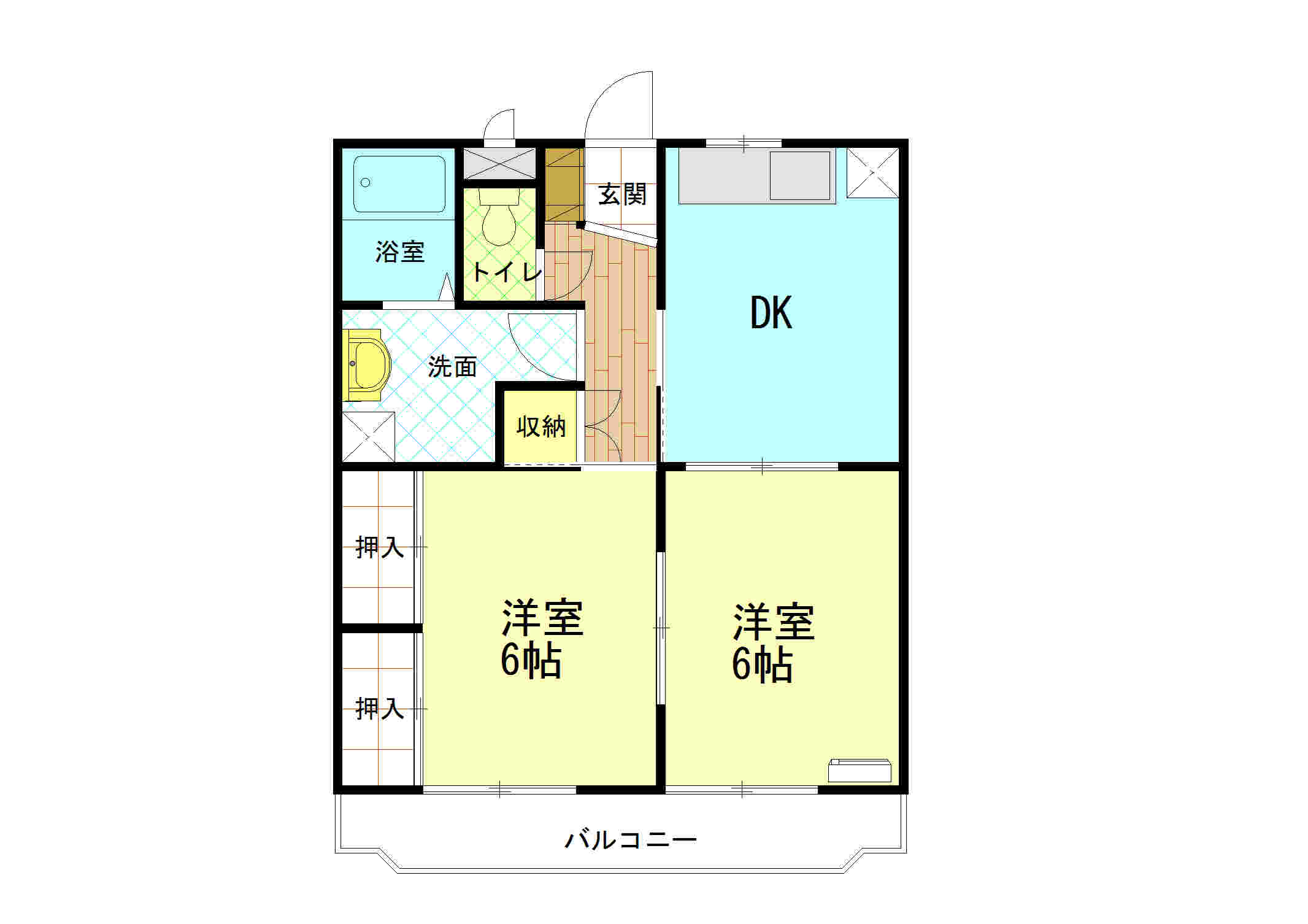 ファイブアイランドIIの間取り