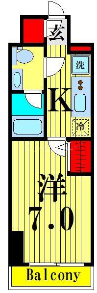 GENOVIA金町の間取り