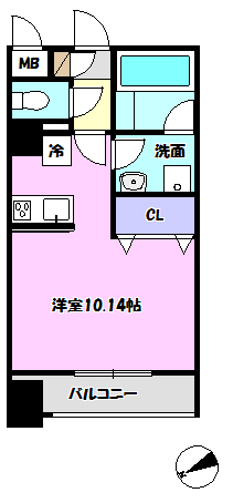 STATION TOWER TOYOSHIMAの間取り