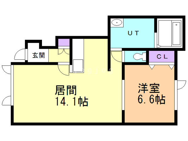 オアシス　IIの間取り