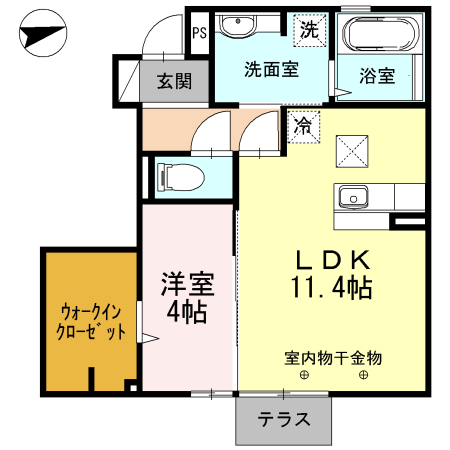 リマーニＫＳの間取り