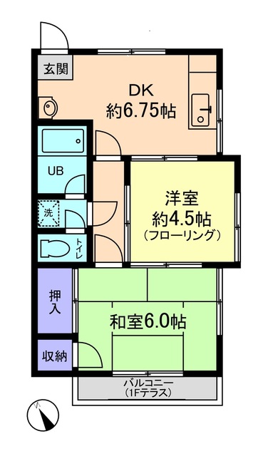 フォレストタウン３の間取り