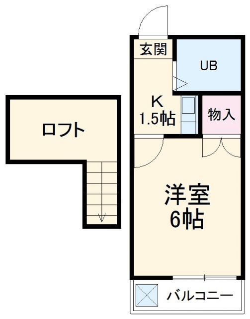 ジュネス芦谷の間取り