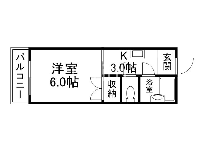 前田ハイツの間取り