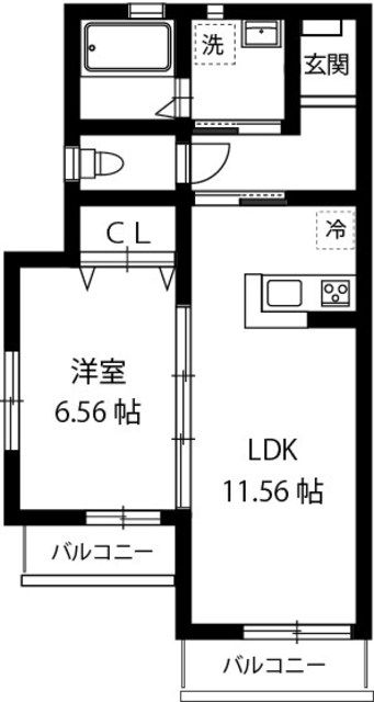 パークエミネンス代田の間取り