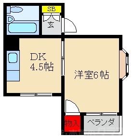 サンライズ堀溝の間取り