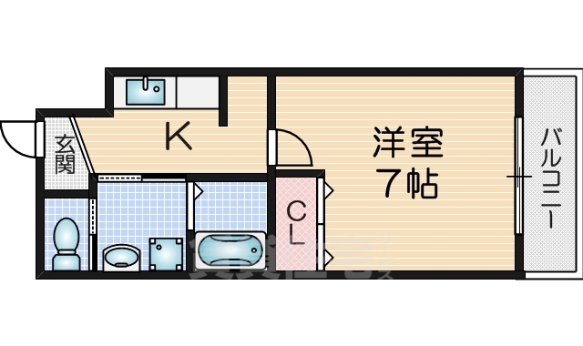 プレミアージュ住道の間取り