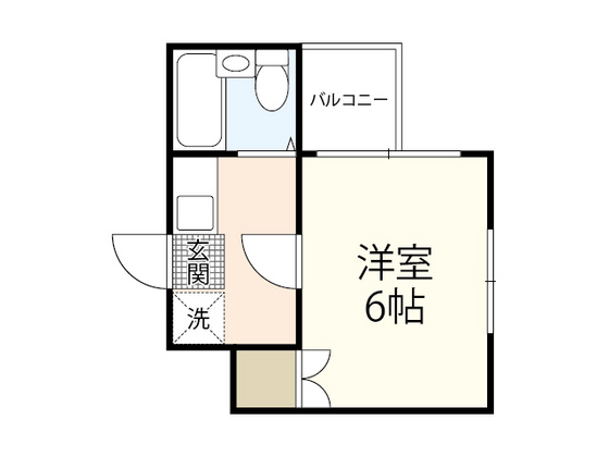 広島市佐伯区五日市のマンションの間取り