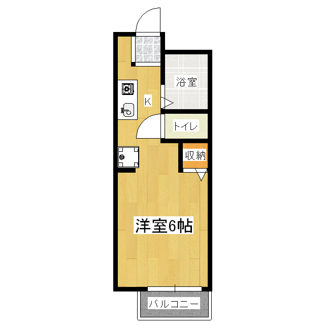 サンヒル御陵A棟の間取り