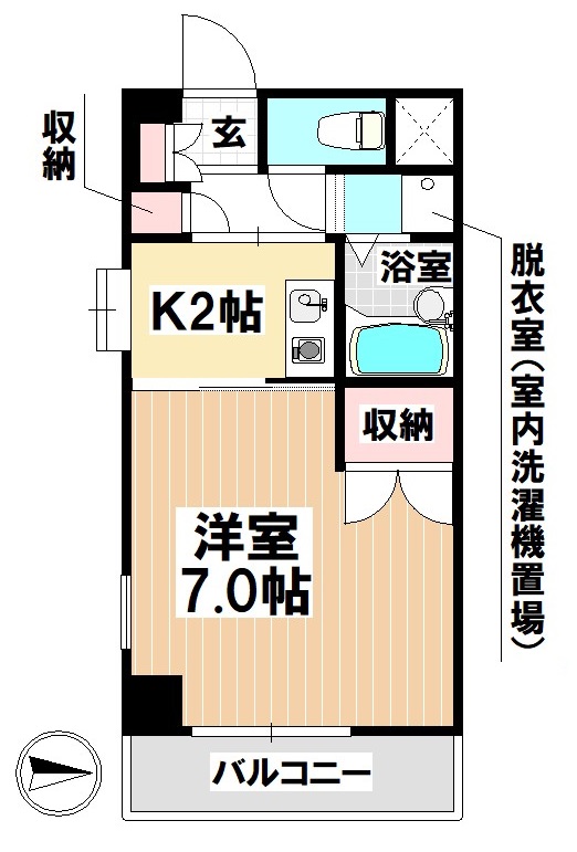 エトワール青山の間取り