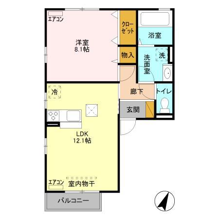 グランジェIIの間取り
