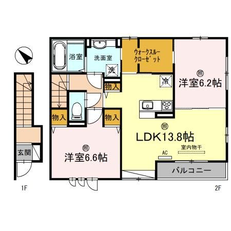 グランヴェール・IIIの間取り