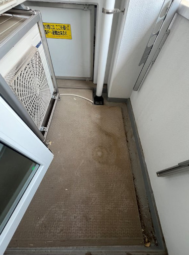 バルコニー　写真は同タイプ住居です