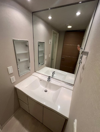 洗面設備　写真は同タイプ住居です