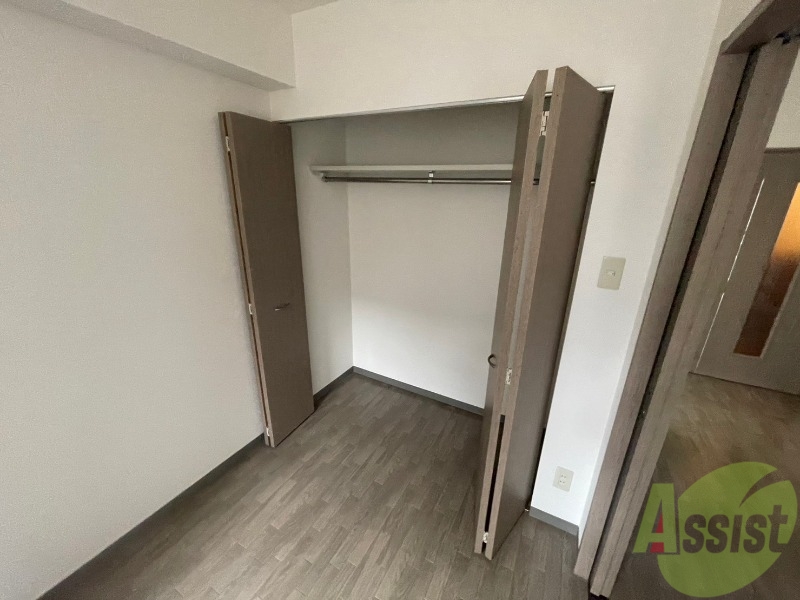 収納　クローゼットがありました。お洋服や荷物はここへ