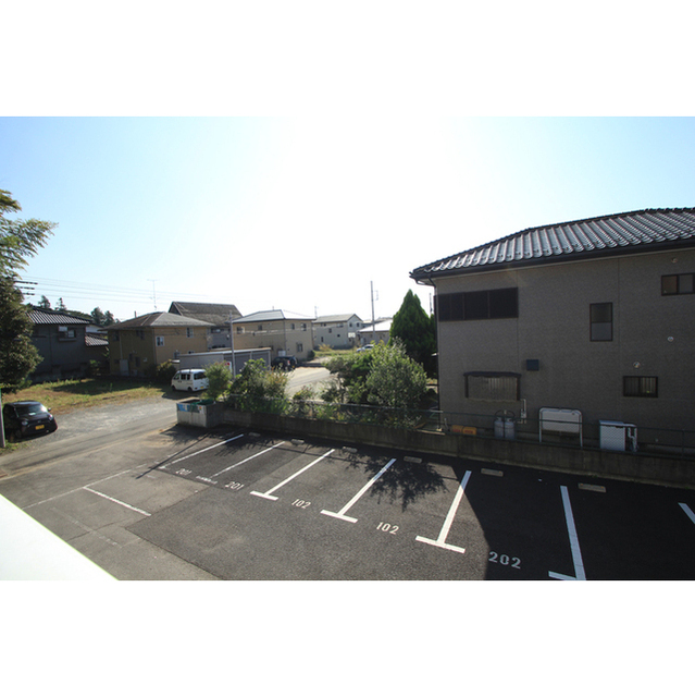 眺望　２０２号室バルコニーからの眺望